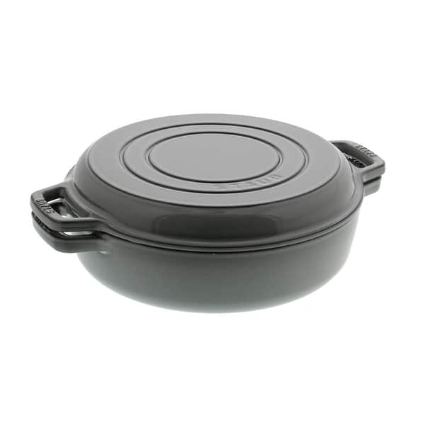 Staub Cast Iron 10" Sukiyaki Pan Visual Imperfections Bed Bath
